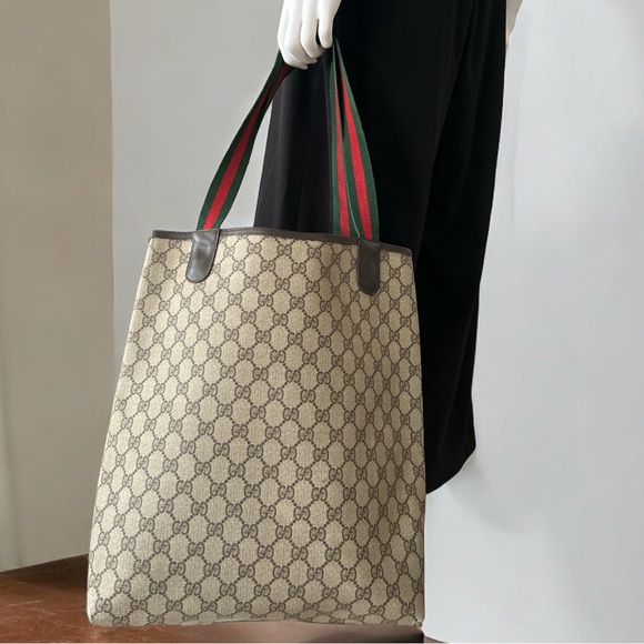 Authentic Gucci Tote Bag with Cherryline - Picture 5 of 16
